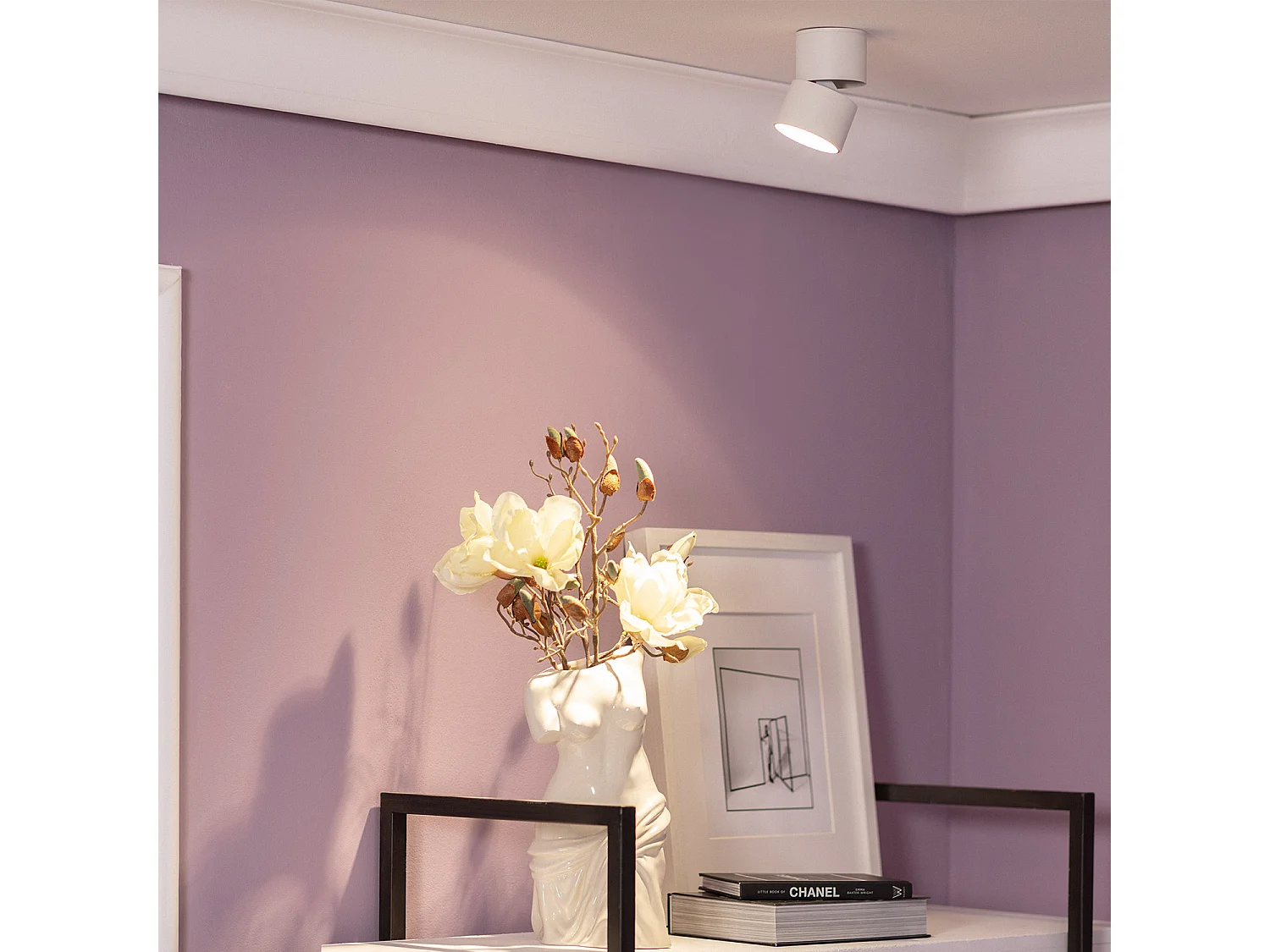 Aplique LED 7W Aluminio Circular Blanco New Onuba 2700K Blanco Cálido