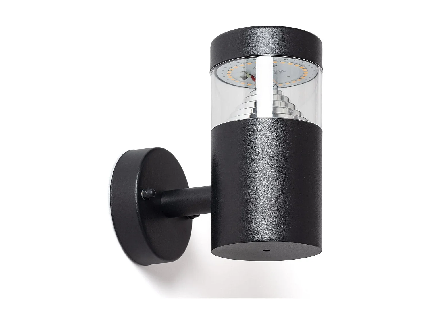 Lámpara de Pared Exterior LED 5W Acero Inoxidable Inti Black 4000K Blanco Neutro