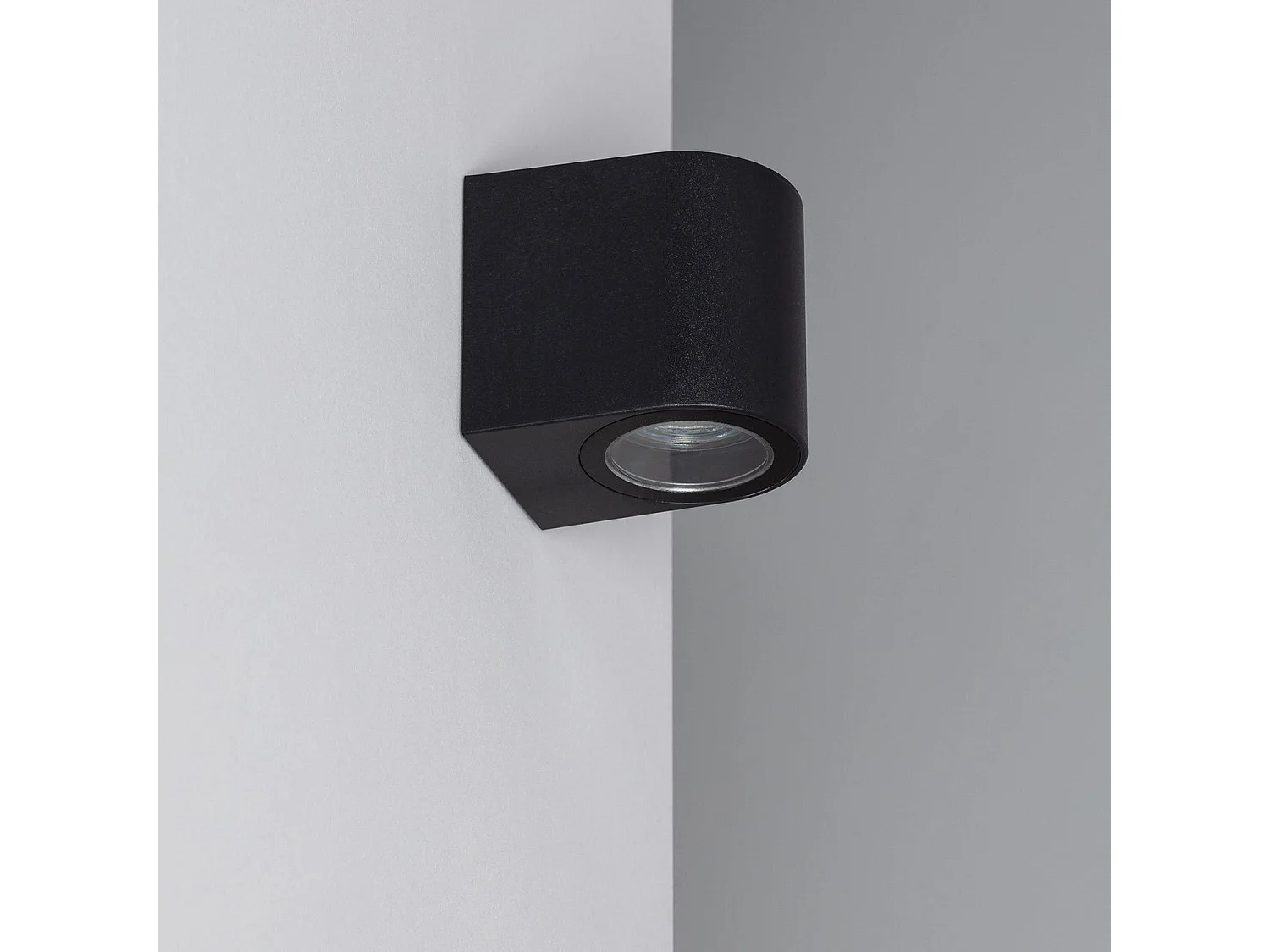 Applique Murale Extérieure Gala Noire  Noir