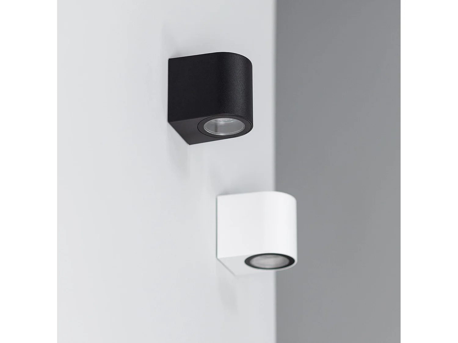 Applique Murale Extérieure Gala Noire  Noir