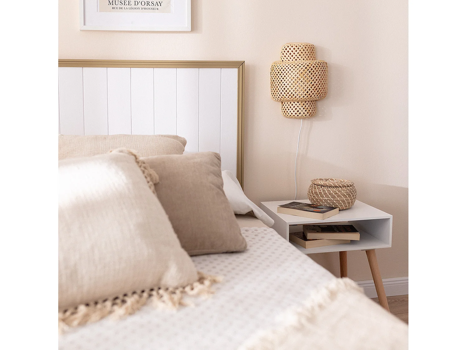 Applique Murale Bambou Nagua Naturel