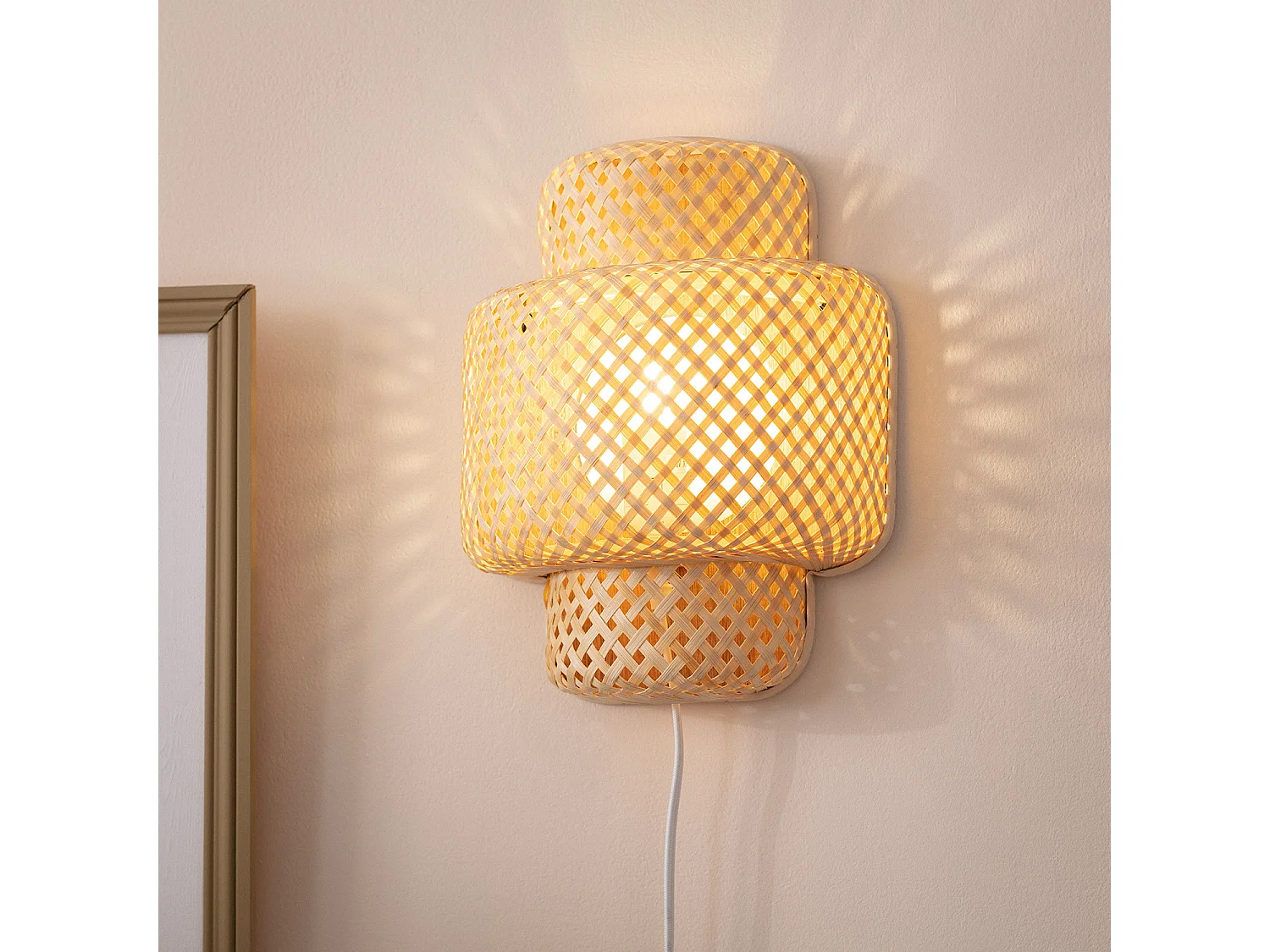 Applique Murale Bambou Nagua Naturel