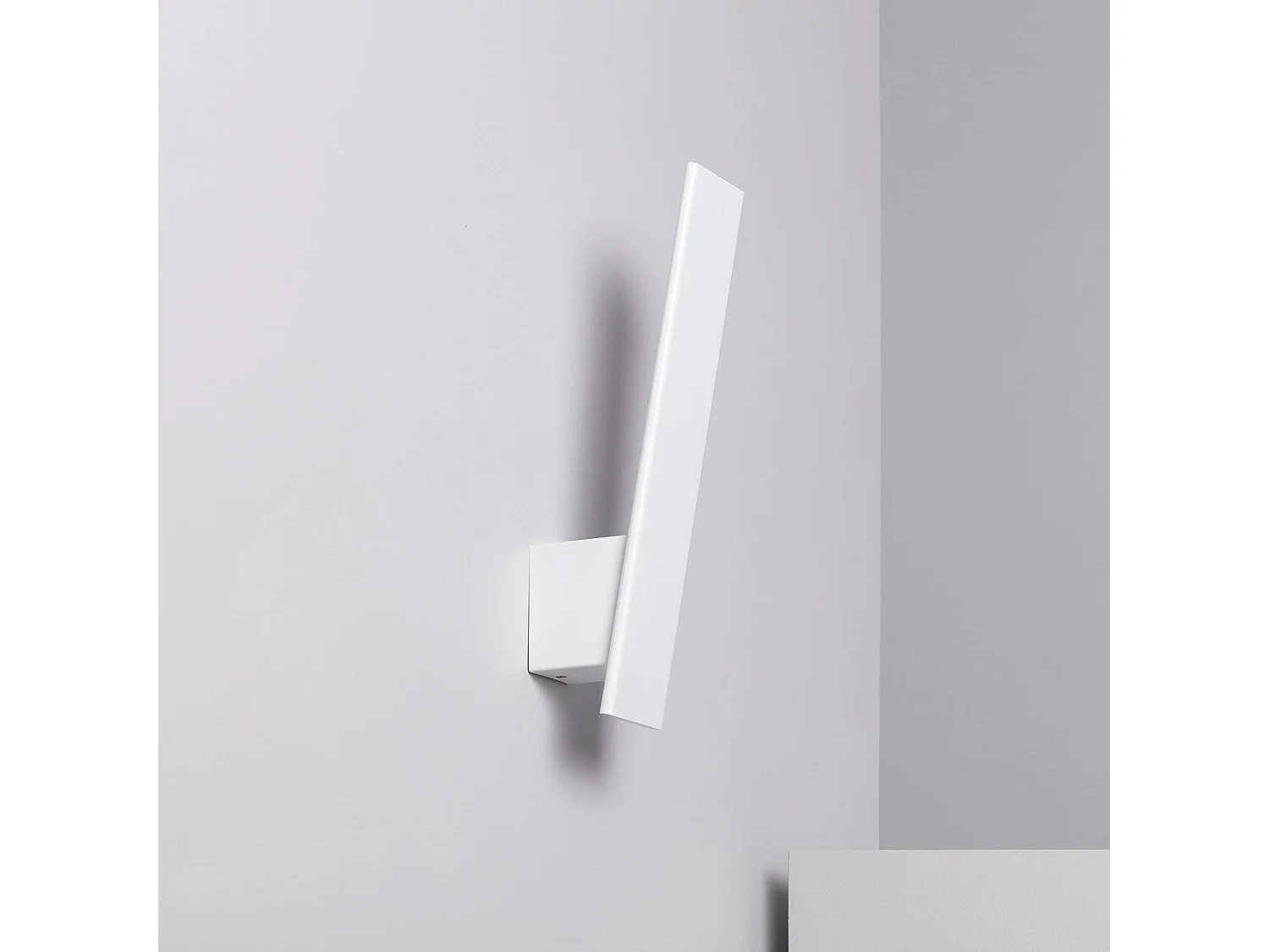 Aplique de Pared LED 9w de Aluminio Naya Blanco 3000K Blanco Cálido