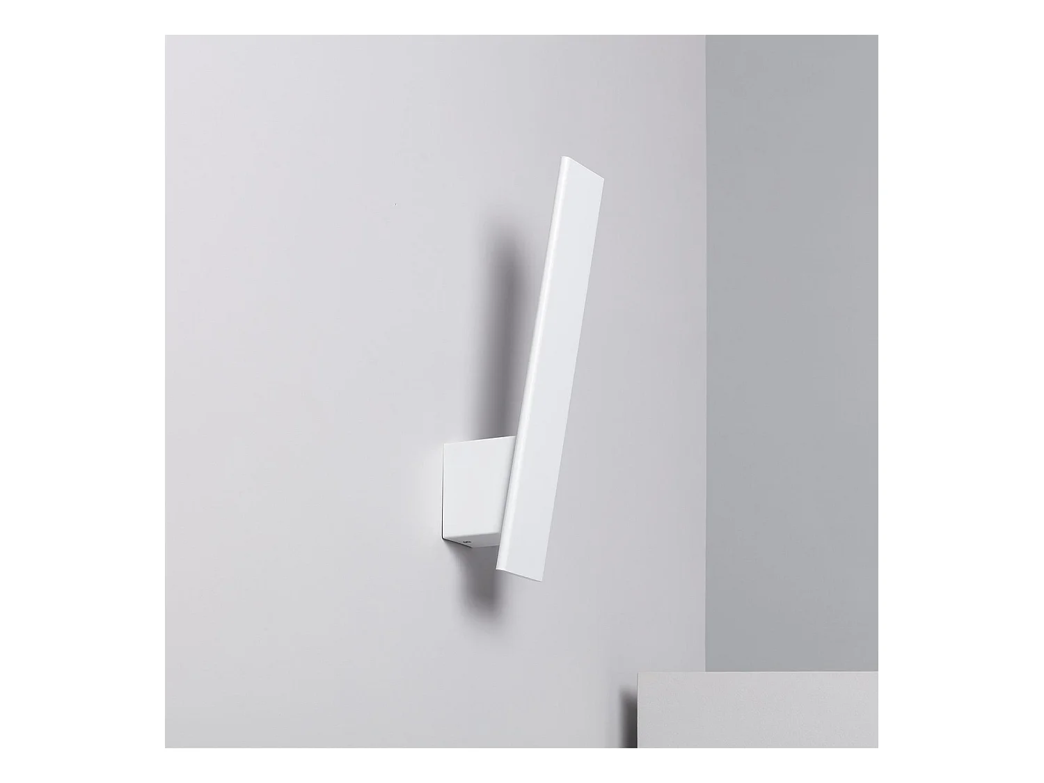 Applique Murale LED Aluminium Naya 9W Blanche 3000K Blanc chaud
