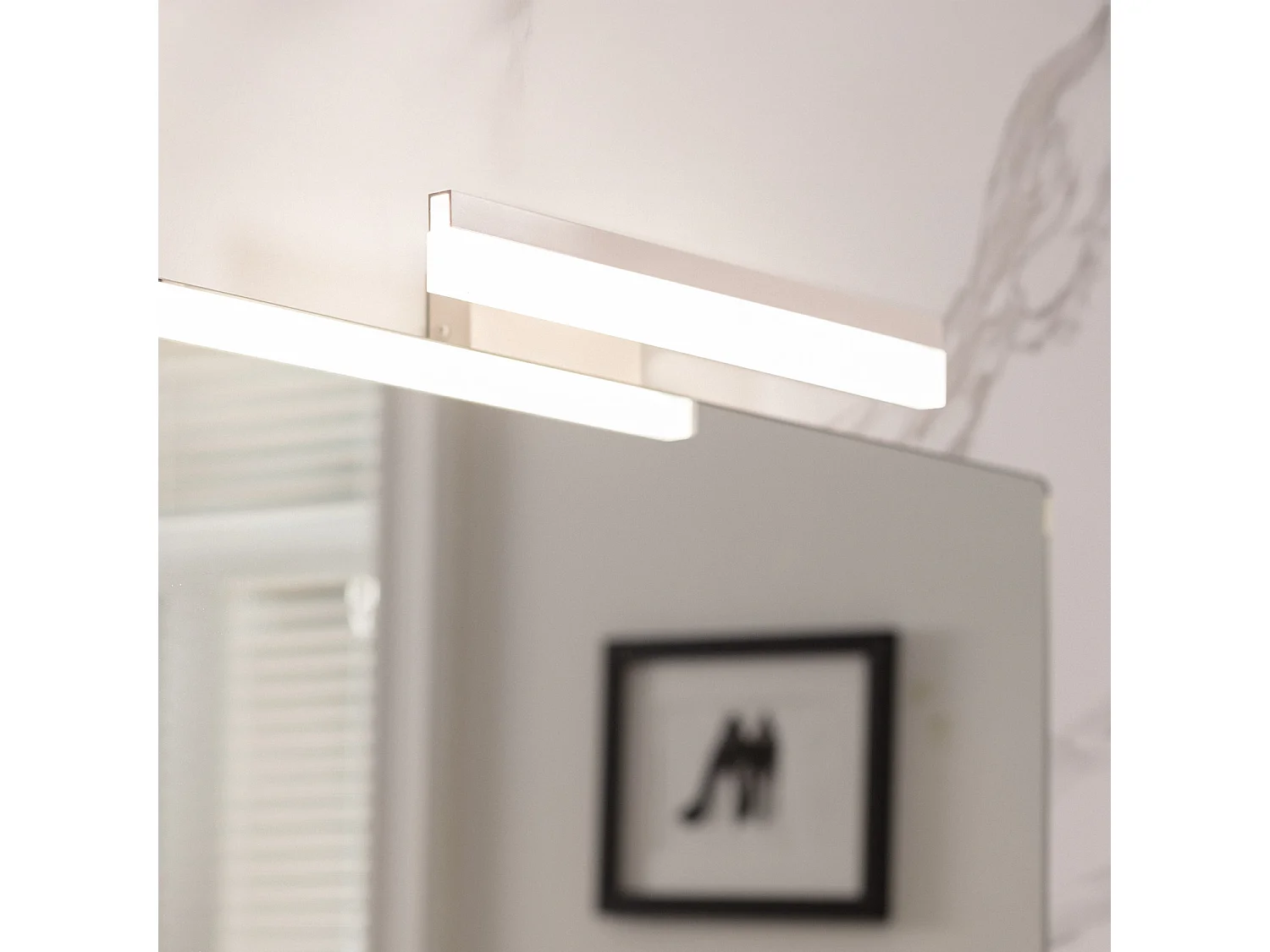 Applique Miroir Salle de Bain Lenny 7W Blanc