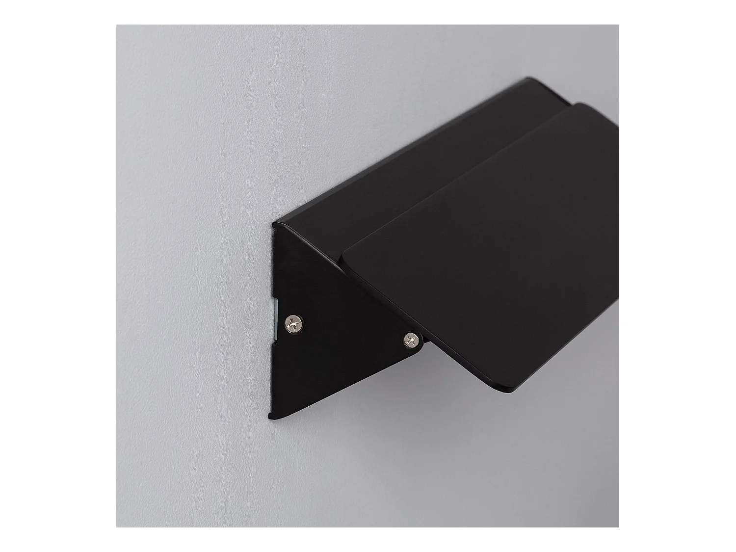 Applique Murale LED Aluminium Temis 10W Noire 3000K Blanc chaud