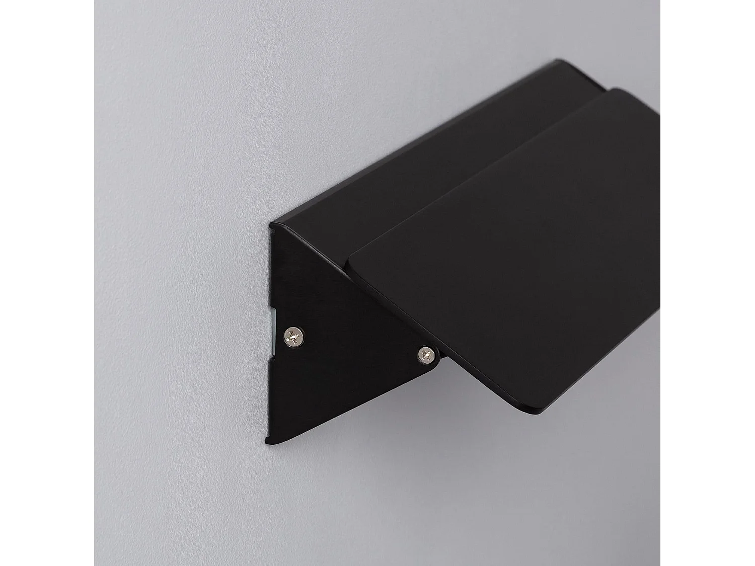 Applique Murale LED Aluminium Temis 10W Noire 3000K Blanc chaud