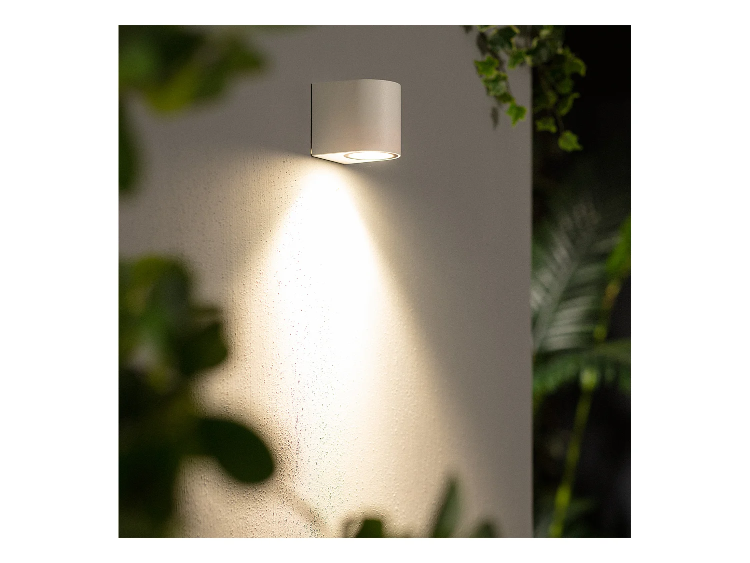 Applique Murale Extérieure Gala Blanche Blanc