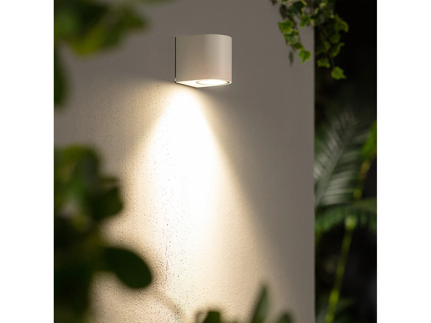 Applique Murale Extérieure Gala Blanche Blanc