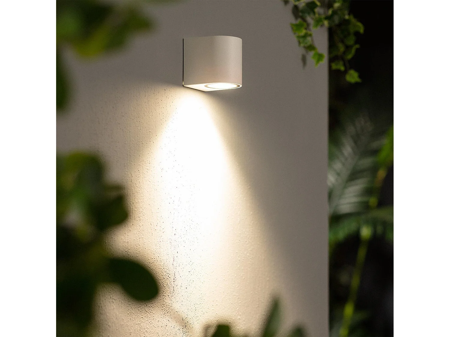 Applique Murale Extérieure Gala Blanche Blanc