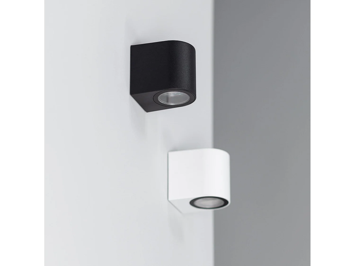 Applique da Parete per Esterni Gala Bianco Bianco