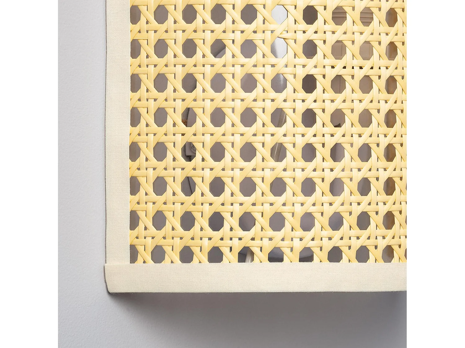 Applique Murale Rotin Karibu Naturel