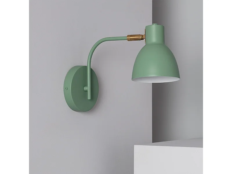 Lampada da Parete Colima Verde Celadon