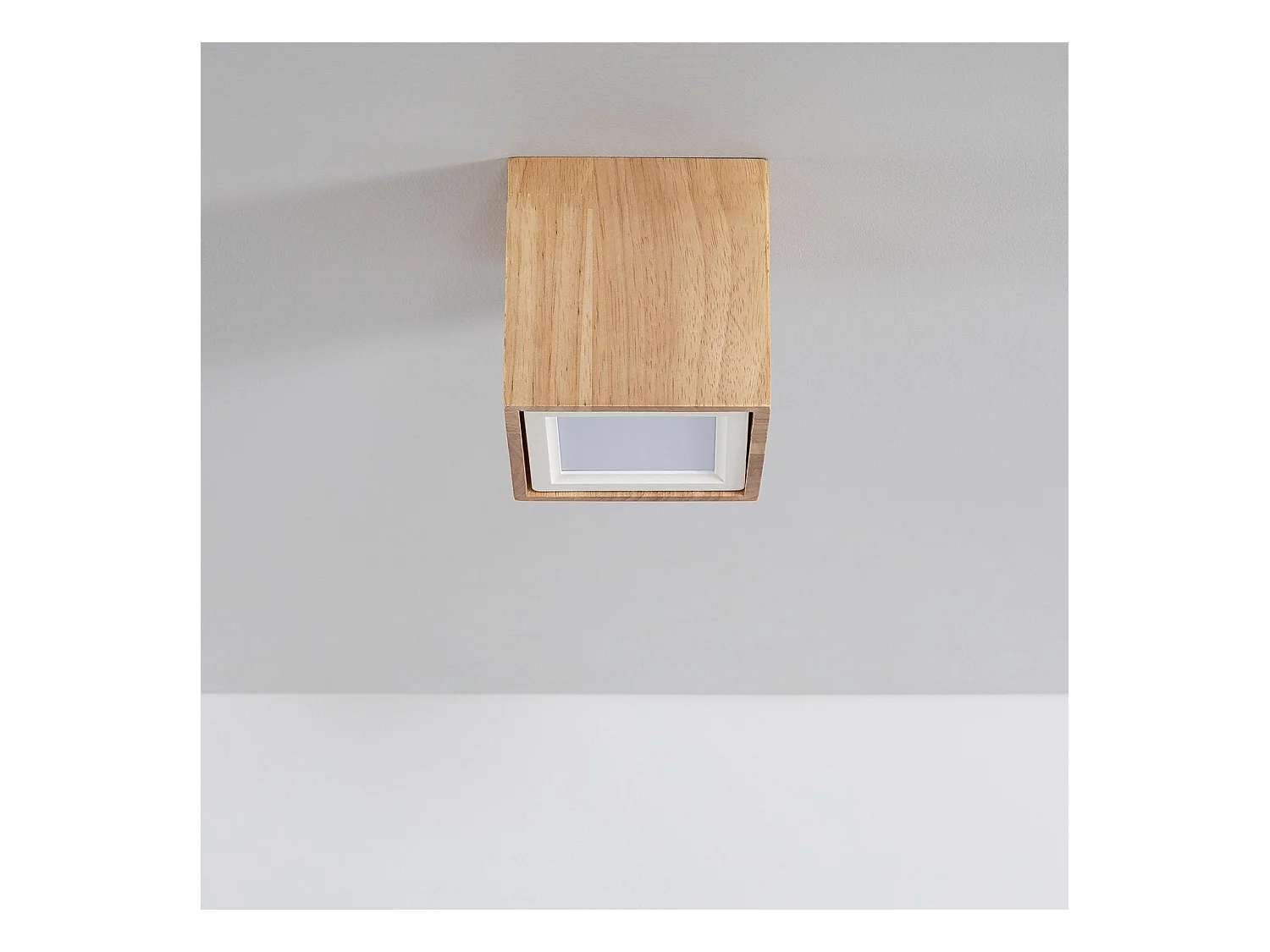 Plafonnier LED Bois 6W Sigurd  Naturel