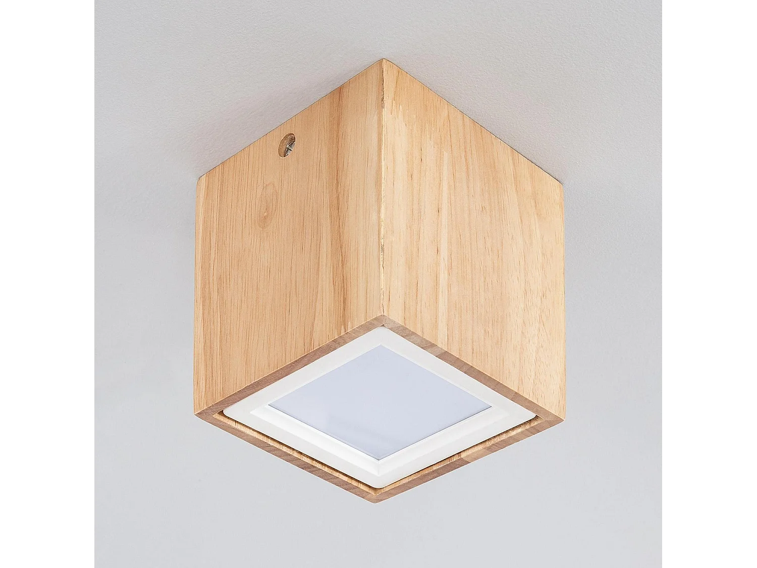 Plafonnier LED Bois 6W Sigurd  Naturel