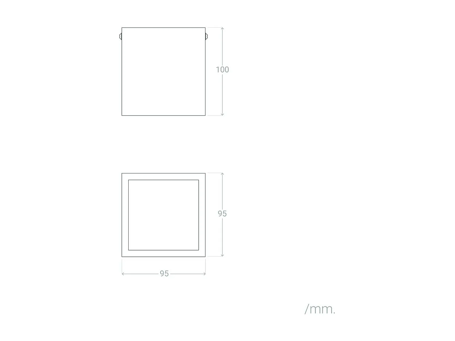 Plafonnier LED Bois 6W Sigurd  Naturel