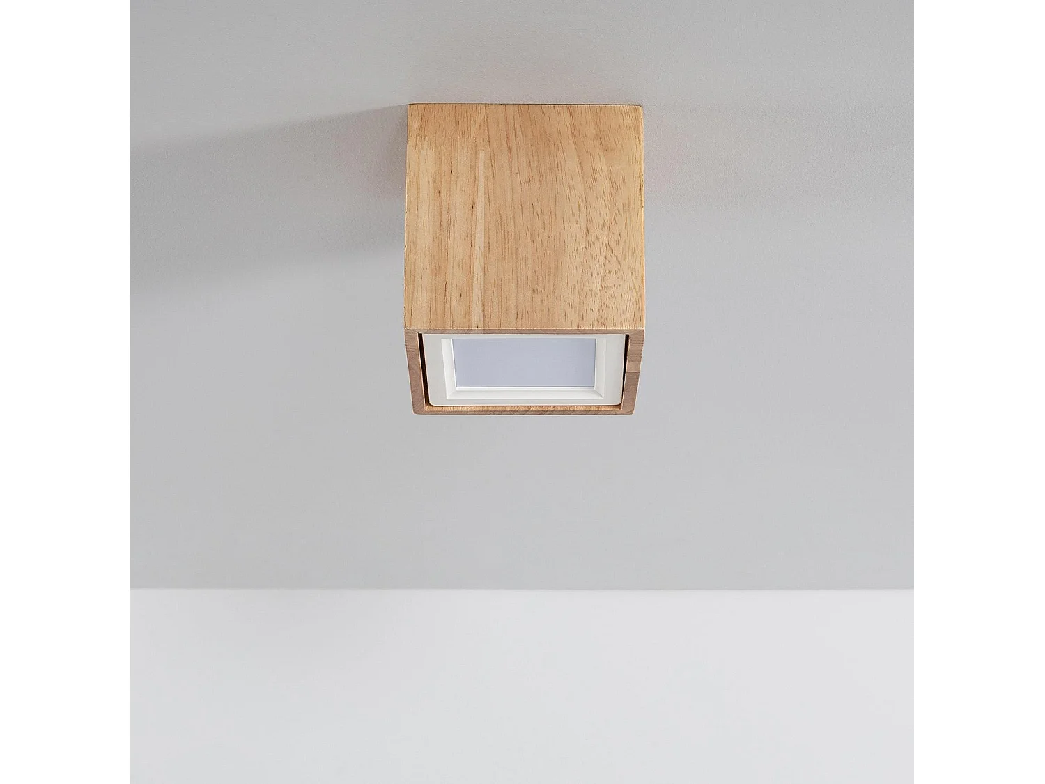 Plafonnier LED Bois 6W Sigurd  Naturel