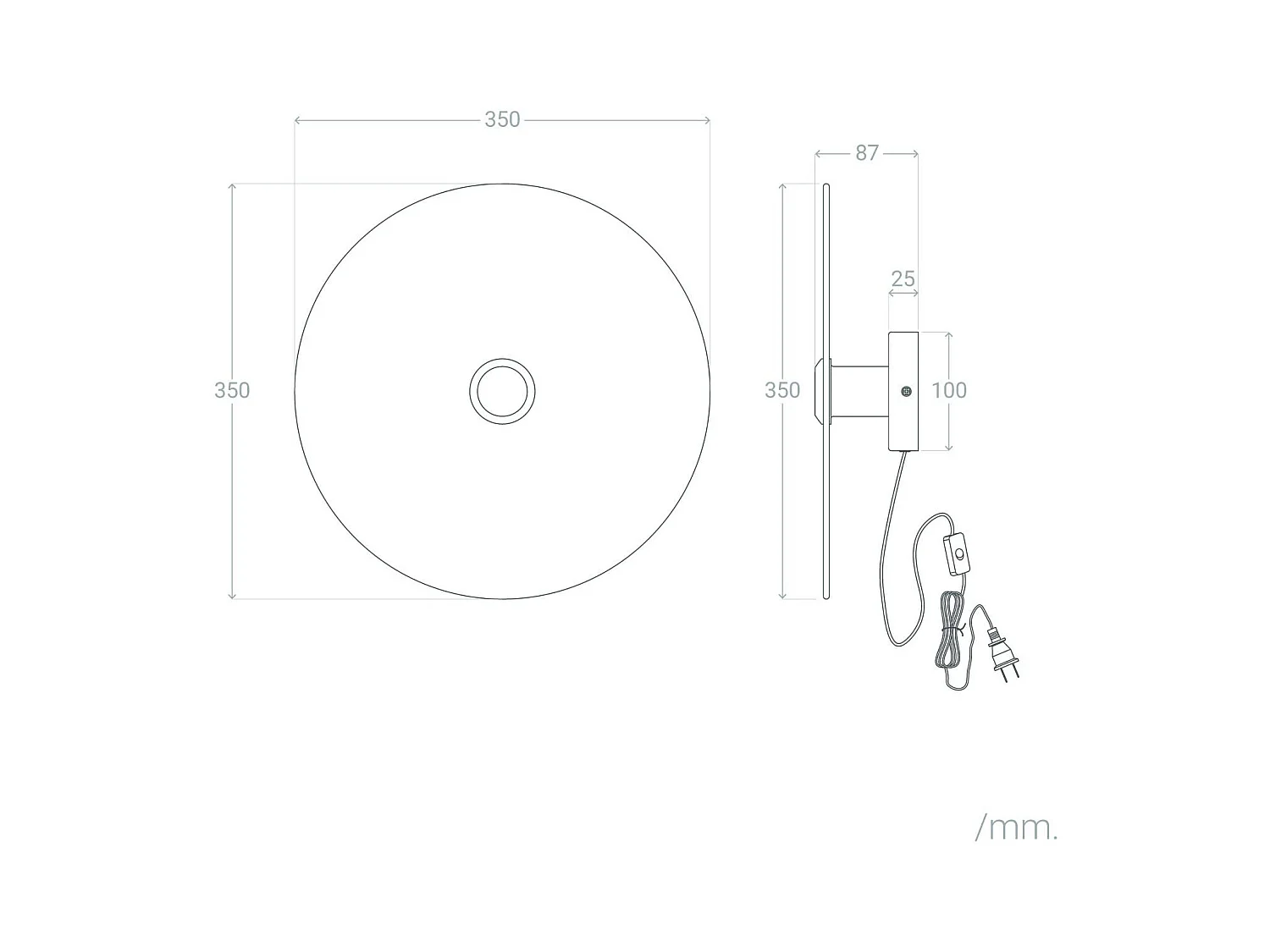 Applique da Parete Rafia Kanga Naturale
