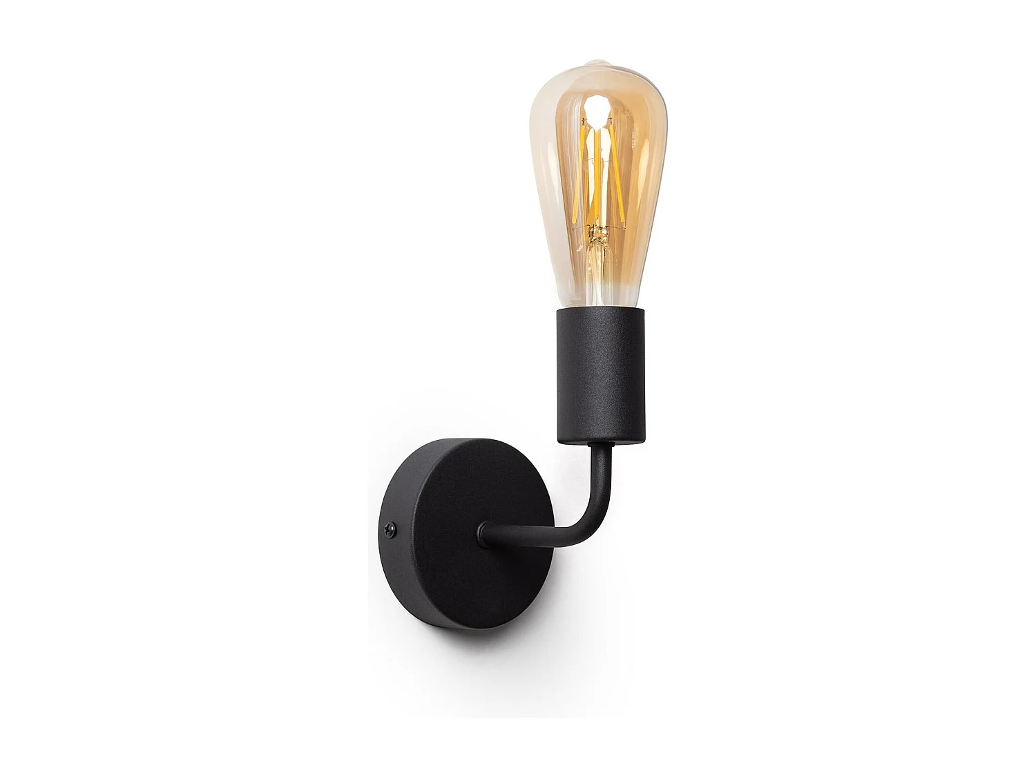 Lampe Murale Métal Jayso Noir