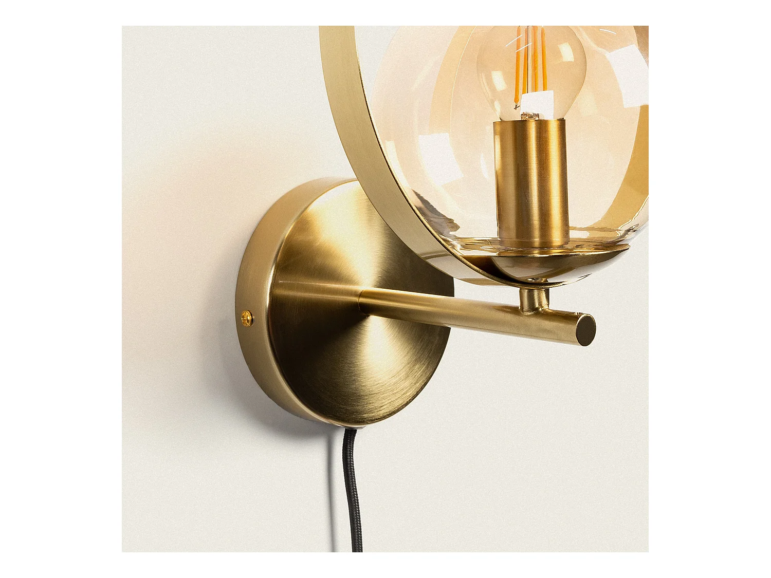 Lampe Murale Métal Dodoma Doré