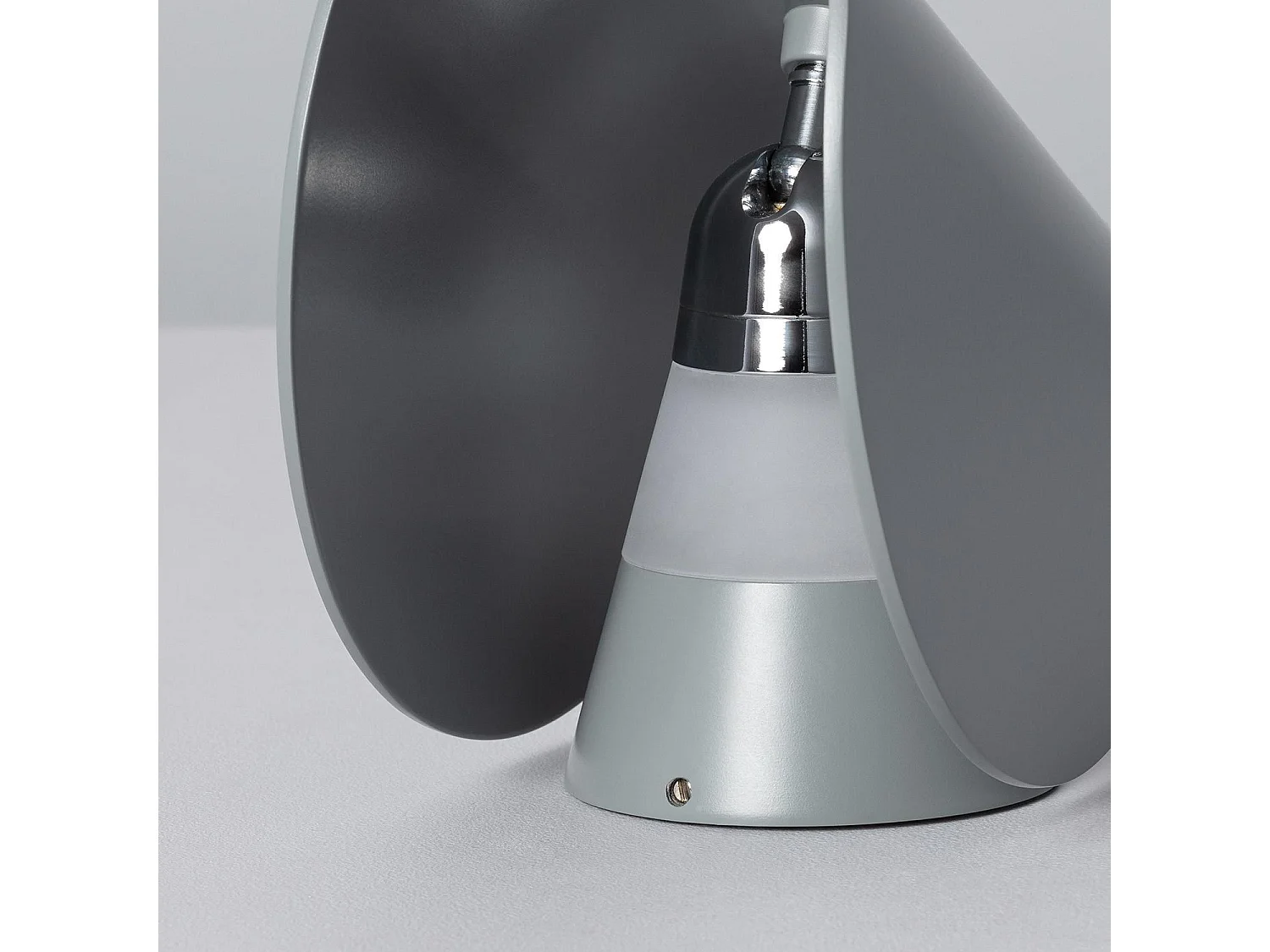 Applique LED Gaia 6W Doppia Luce Grigia 3000K Bianco Caldo