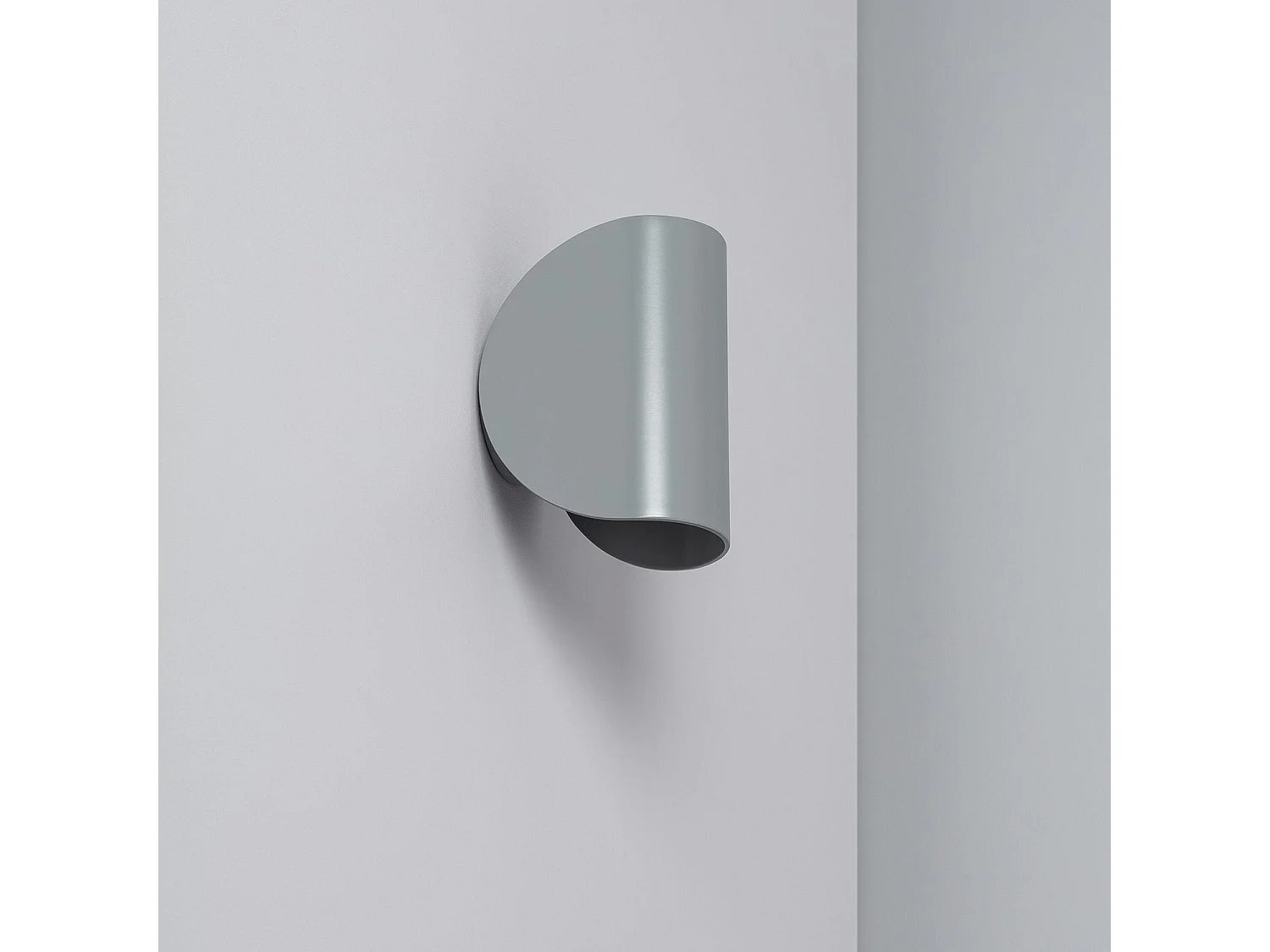 Applique Murale LED Aluminium Gaia 6W Éclairage Double Face Grise  3000K Blanc chaud