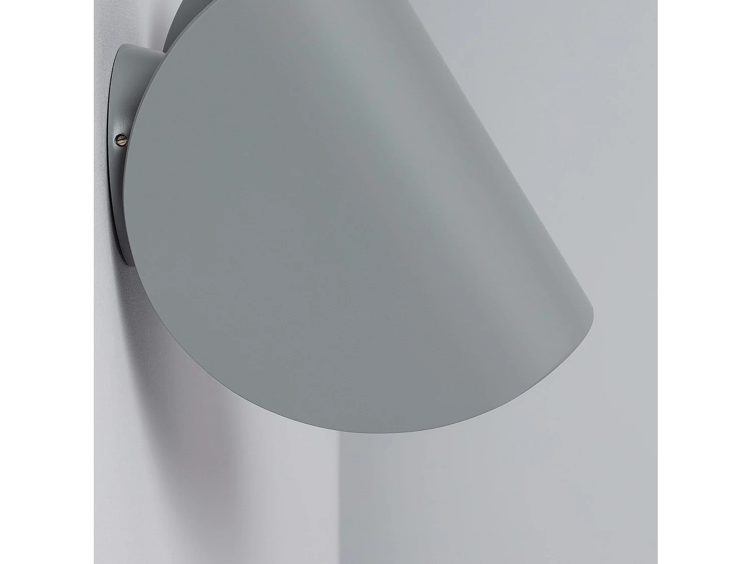 Applique Murale LED Aluminium Gaia 6W Éclairage Double Face Grise  3000K Blanc chaud