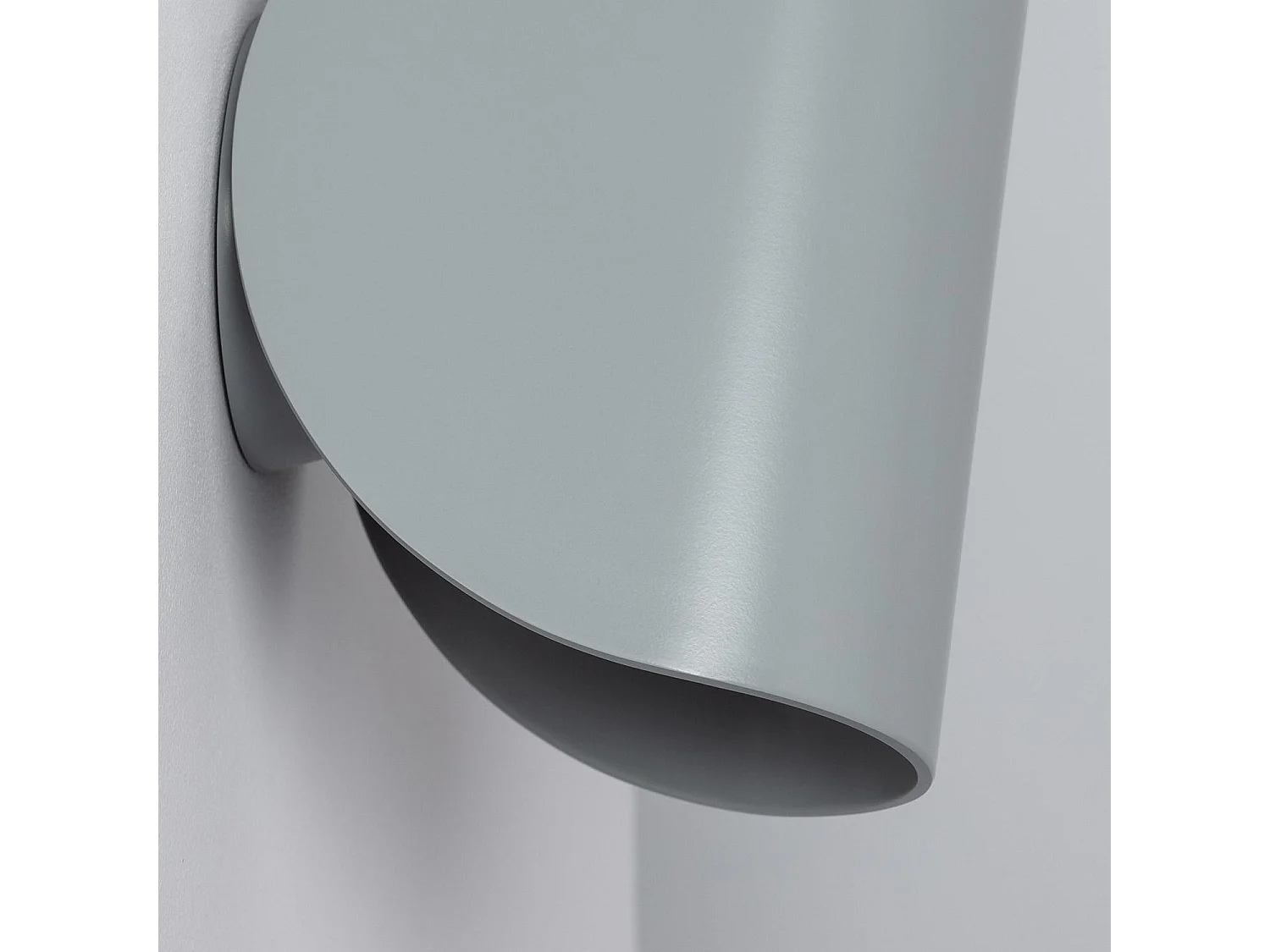 Applique Murale LED Aluminium Gaia 6W Éclairage Double Face Grise  3000K Blanc chaud