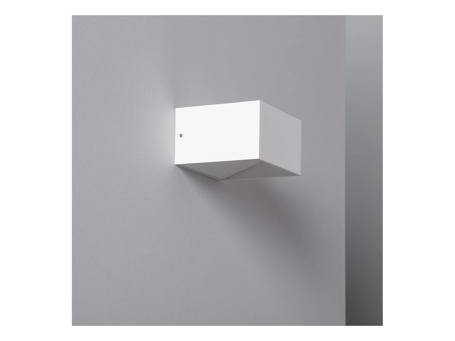 Applique Murale LED Aluminium Lico 6W Éclairage Double Face Blanche  2700K Blanc chaud