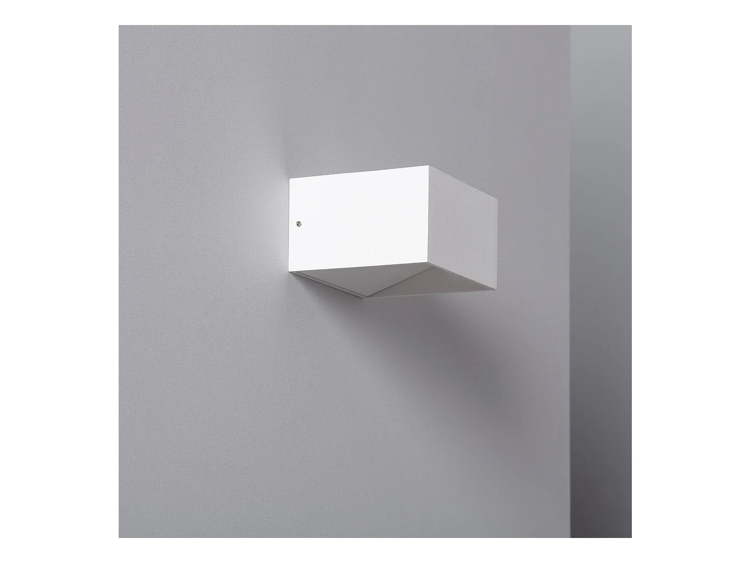 Applique Murale LED Aluminium Lico 6W Éclairage Double Face Blanche  2700K Blanc chaud