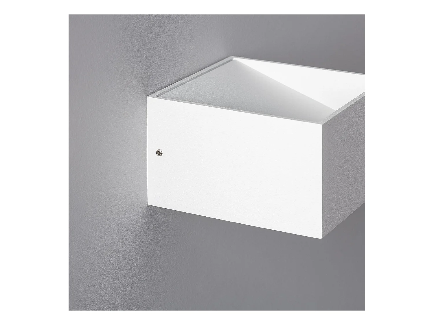 Applique Murale LED Aluminium Lico 6W Éclairage Double Face Blanche  2700K Blanc chaud