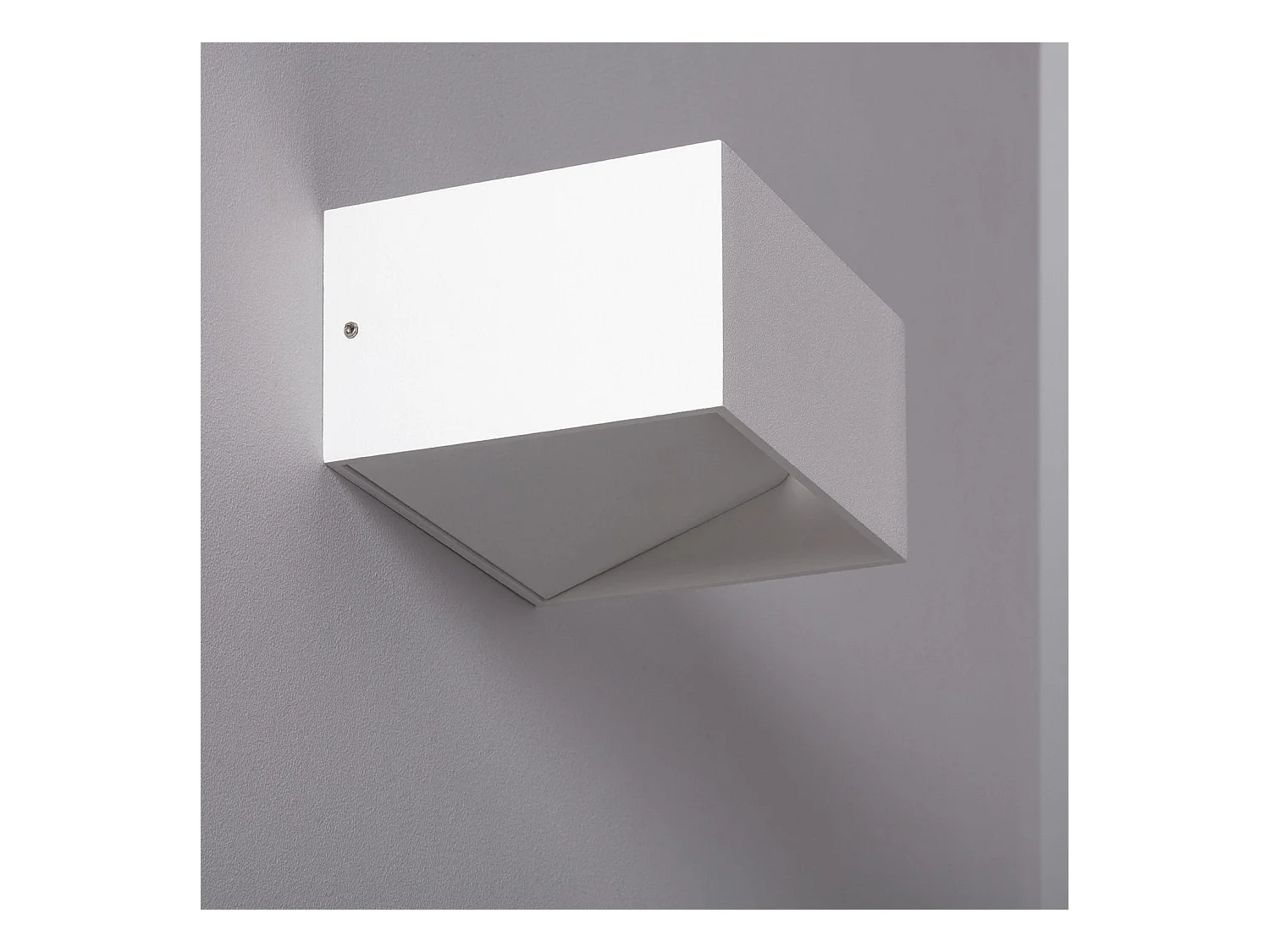 Applique Murale LED Aluminium Lico 6W Éclairage Double Face Blanche  2700K Blanc chaud