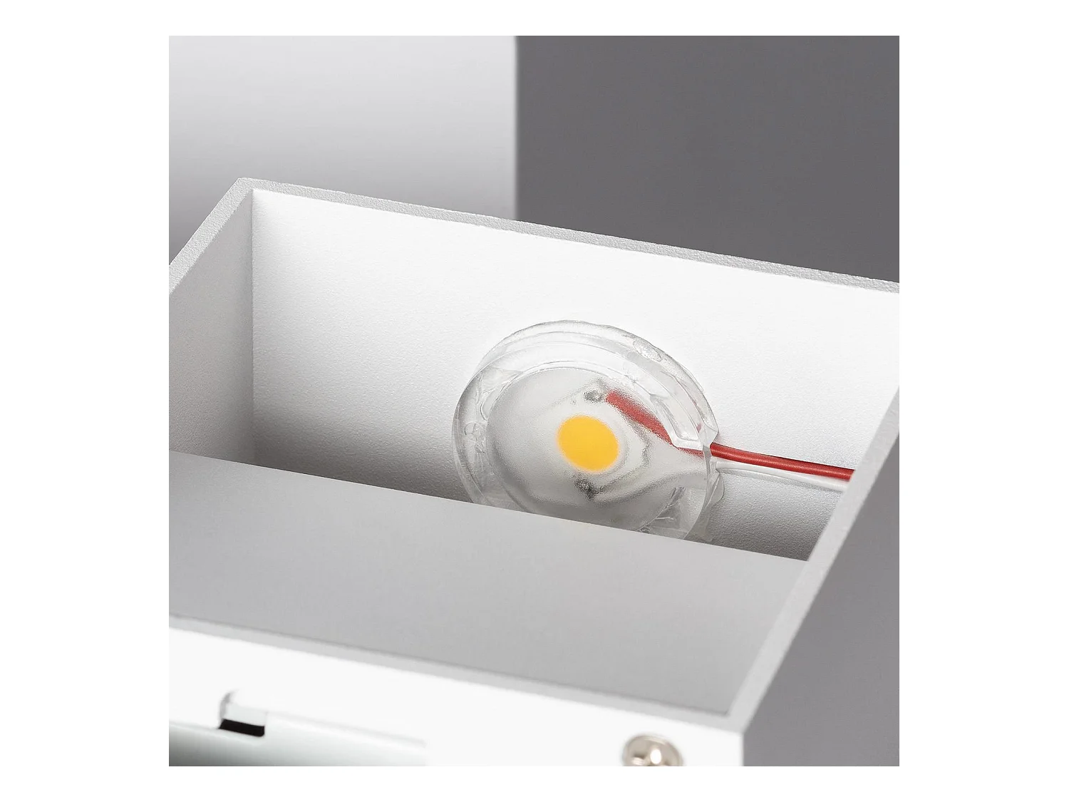 Applique Murale LED Aluminium Lico 6W Éclairage Double Face Blanche  2700K Blanc chaud