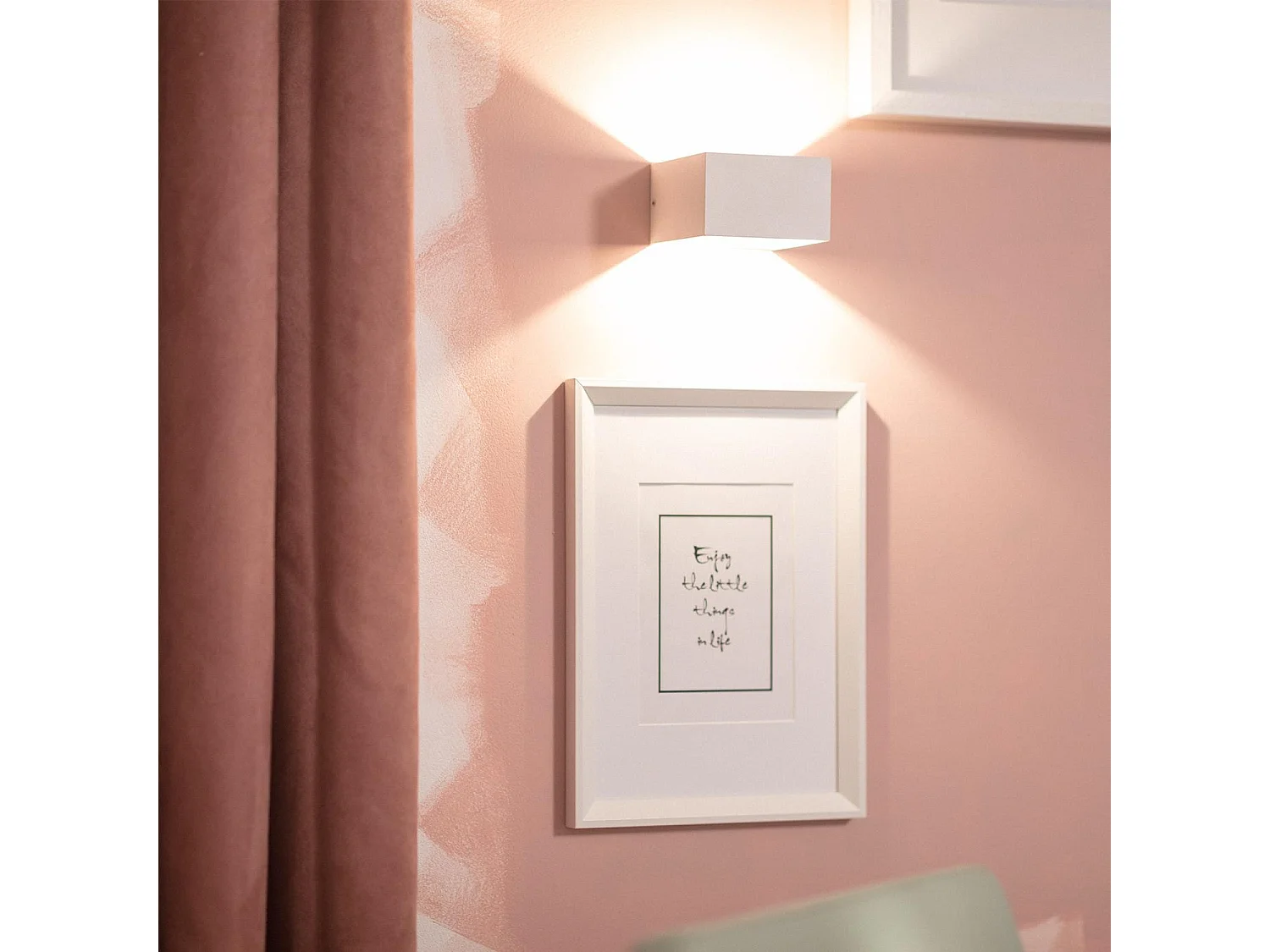 Applique Murale LED Aluminium Lico 6W Éclairage Double Face Blanche  2700K Blanc chaud