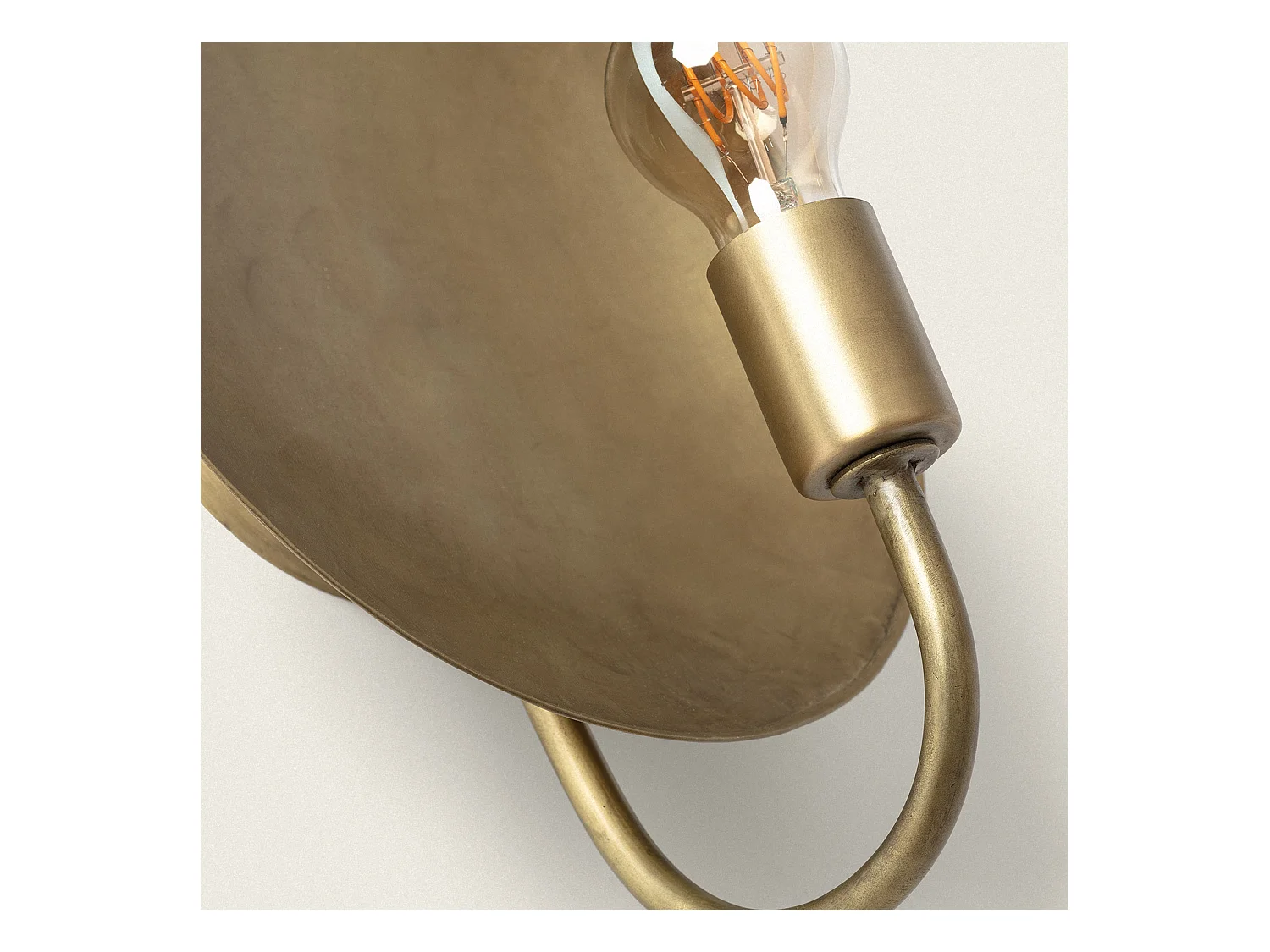 Lampe Murale Métal Anusha Doré