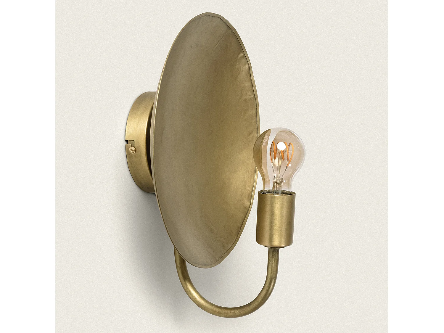 Lampe Murale Métal Anusha Doré