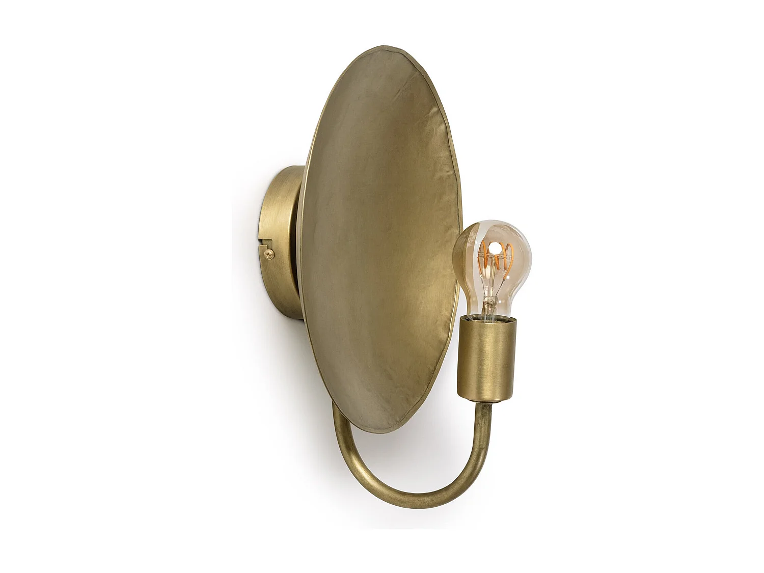 Lampe Murale Métal Anusha Doré