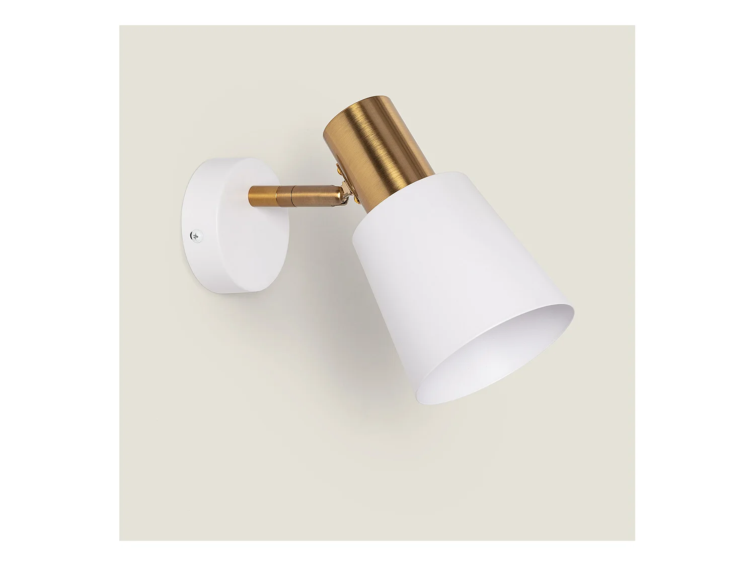Lámpara de Pared Metal Tatlin Blanco