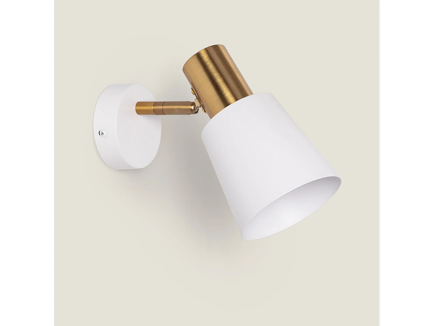 Lámpara de Pared Metal Tatlin Blanco