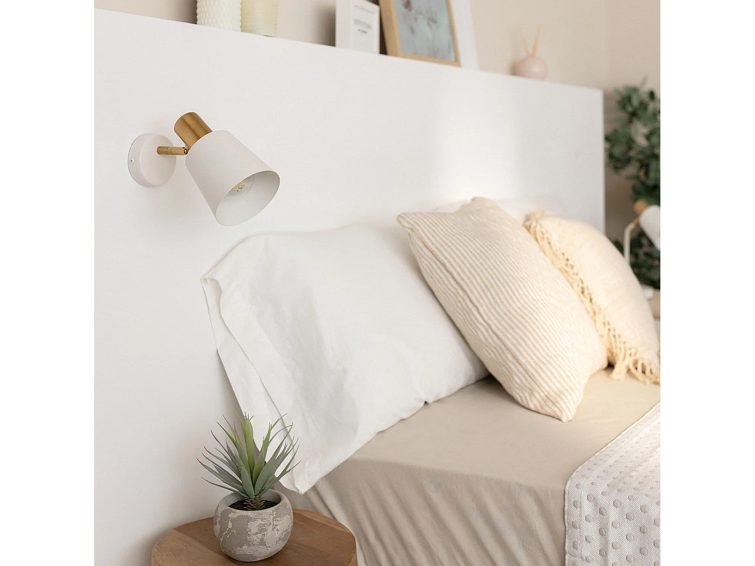 Lámpara de Pared Metal Tatlin Blanco