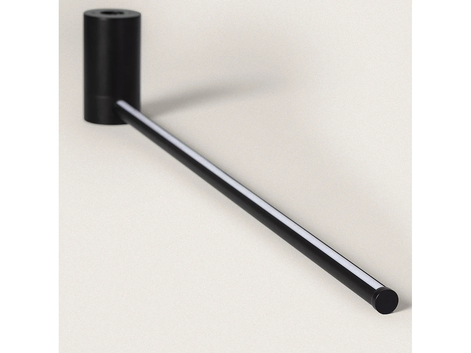 Aplique de Pared LED 10W de Metal DeLux Negro