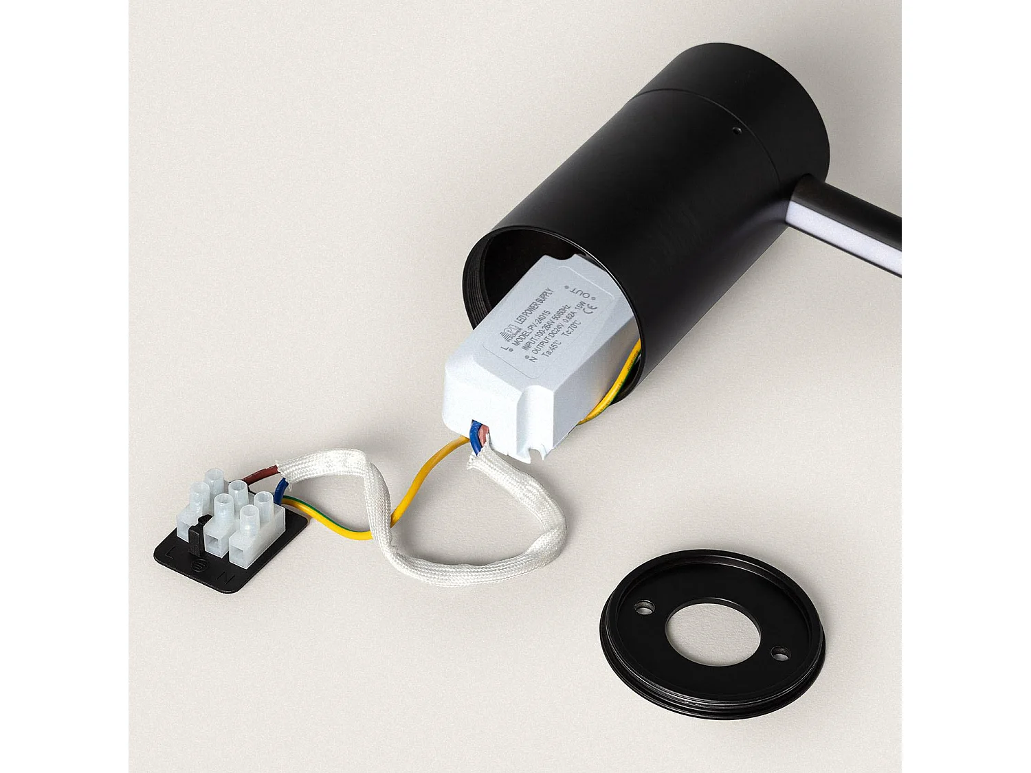 Applique Murale LED 10W Métal DeLux  Noir