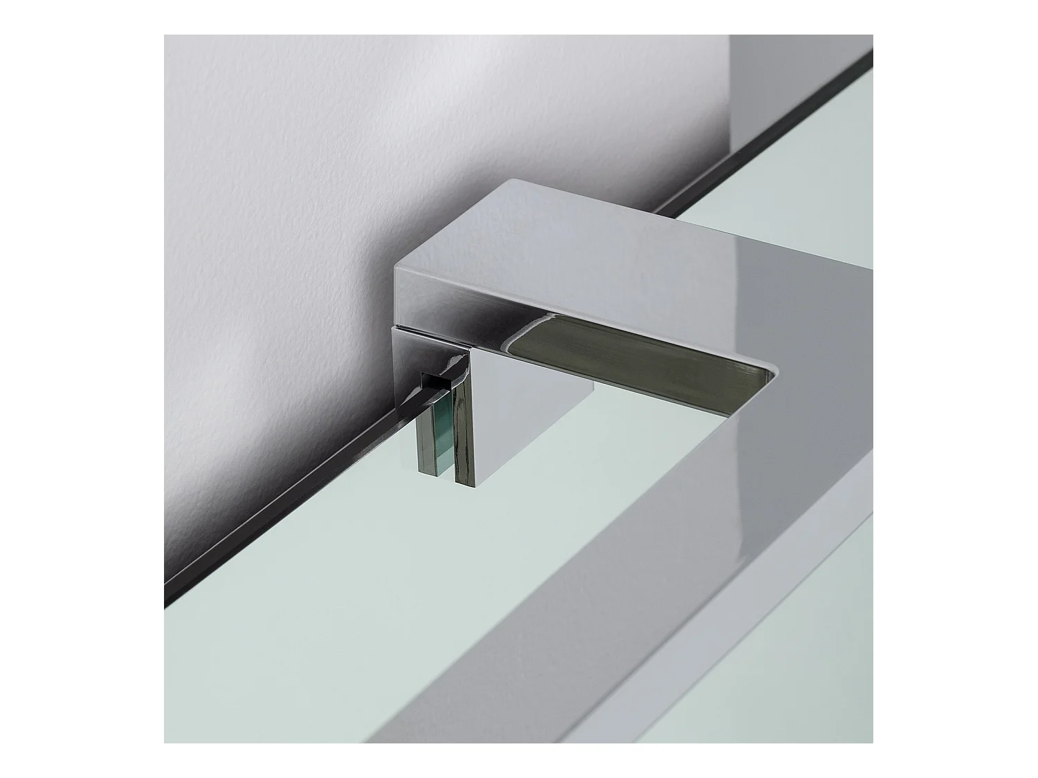 Applique LED Salle de Bain Carl 5W Argentée pour Miroir  4000K Blanc neutre