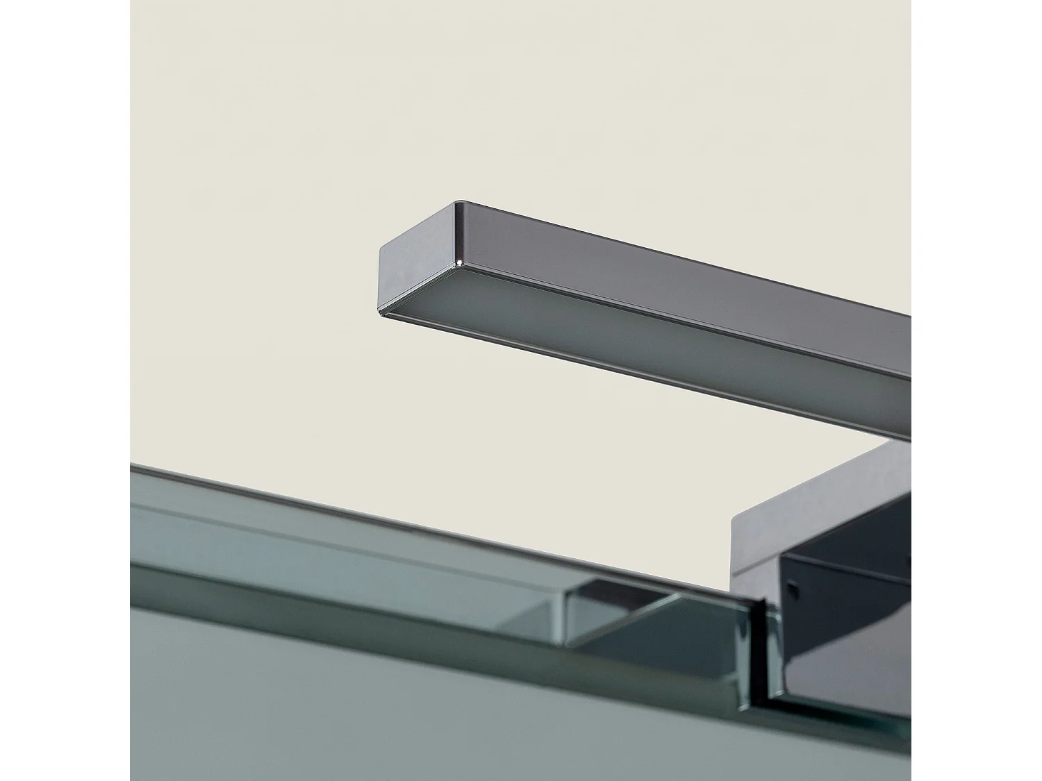 Applique per Specchio del Bagno Carl 5W Argento 4000K Bianco Naturale