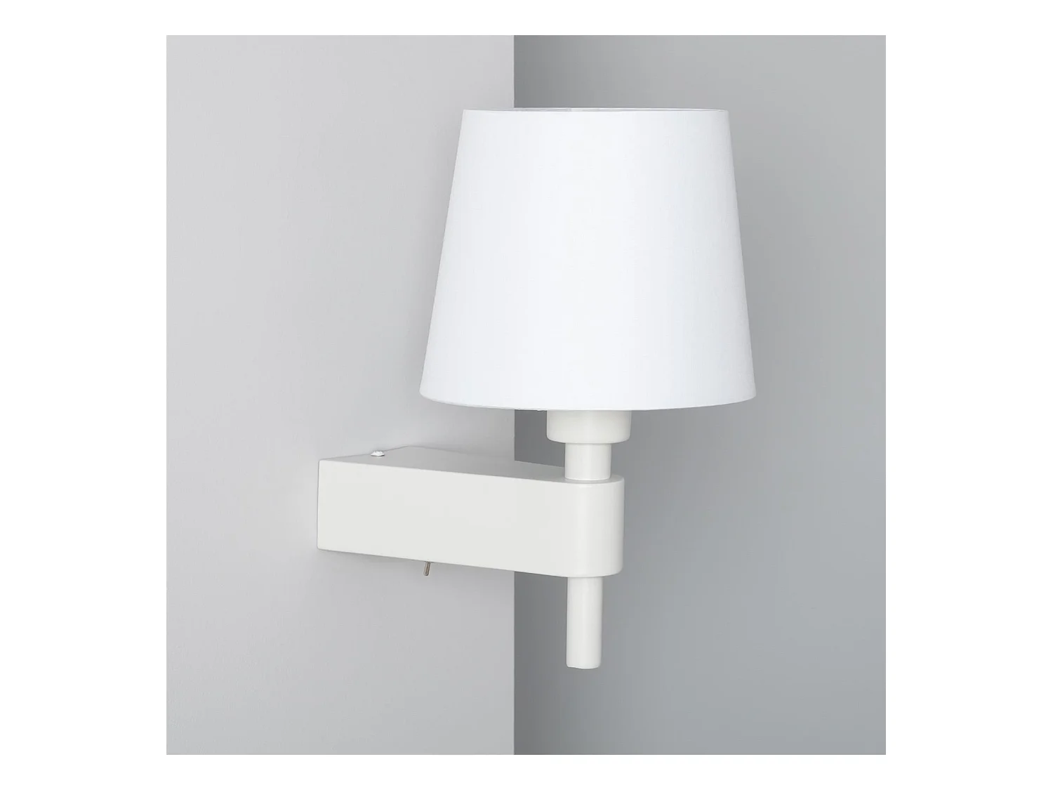 Lampe Murale Métal Chini Blanc