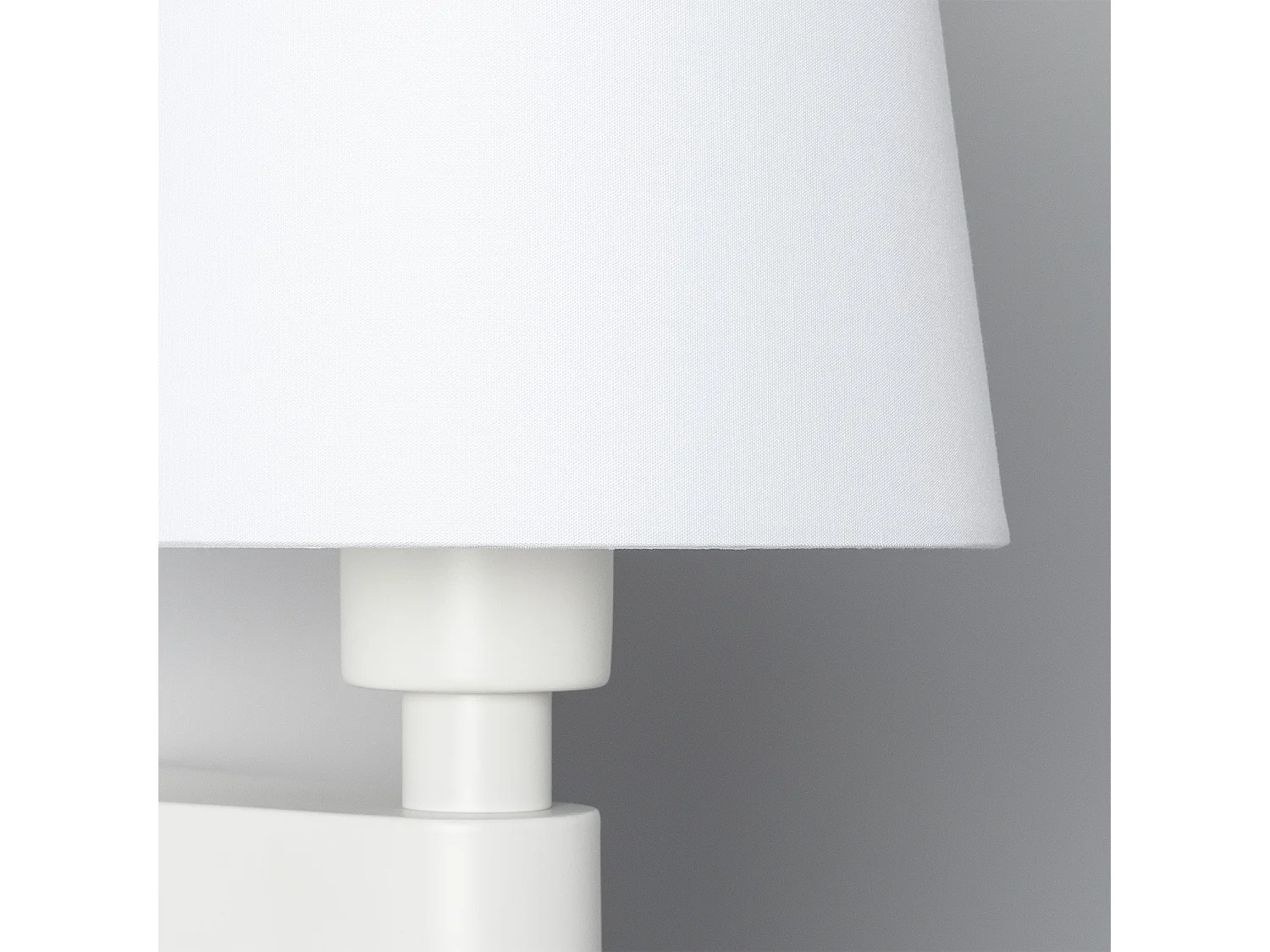 Lampe Murale Métal Chini Blanc