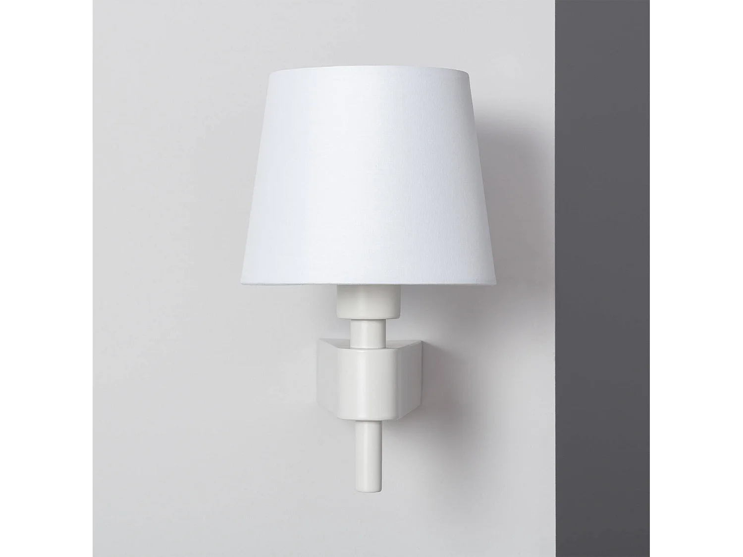 Lampe Murale Métal Chini Blanc