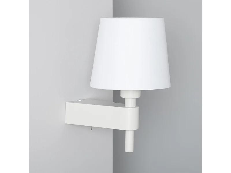 Lampe Murale Métal Chini Blanc