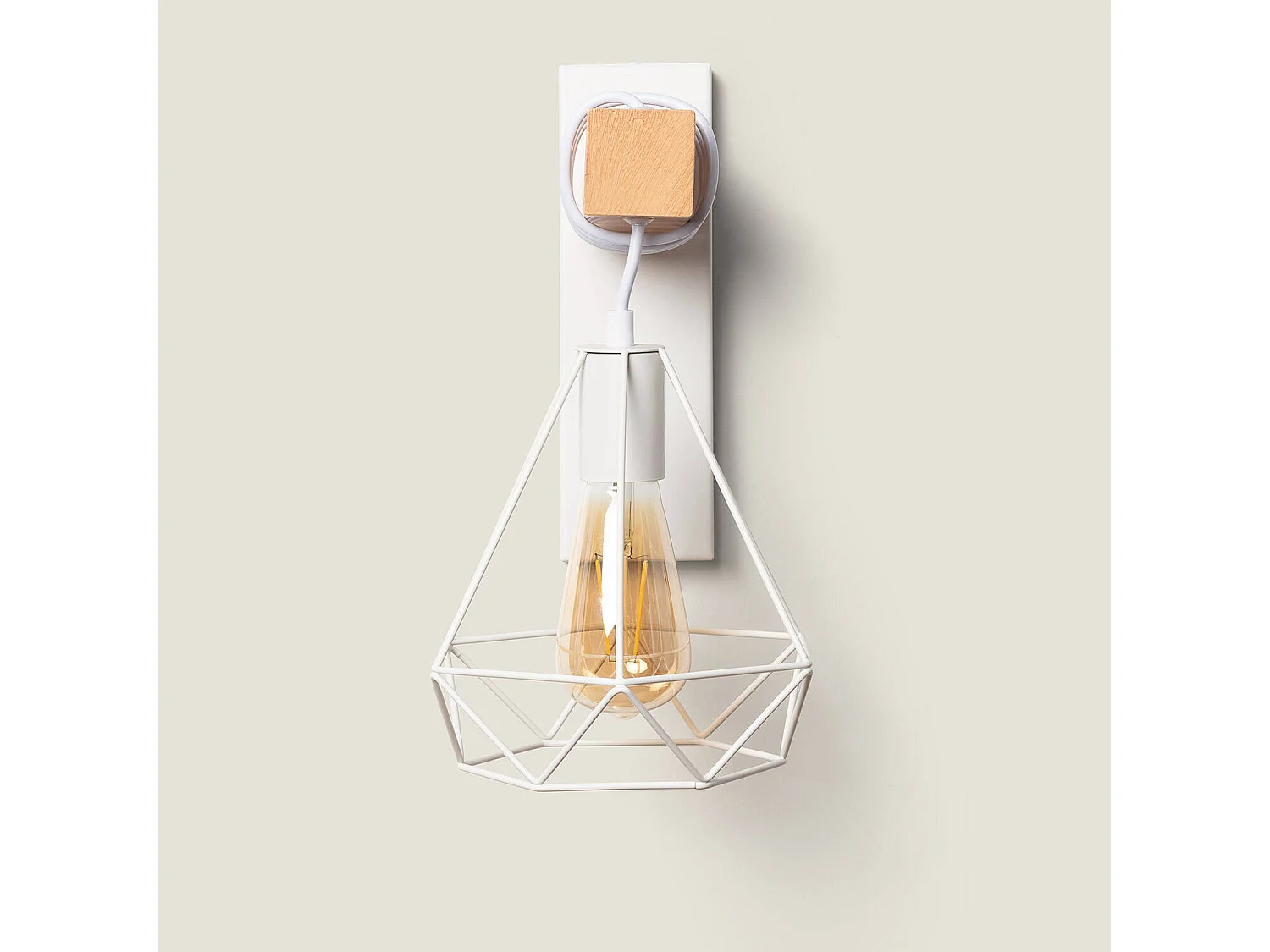 Lampada da Parete Sardo Bianco