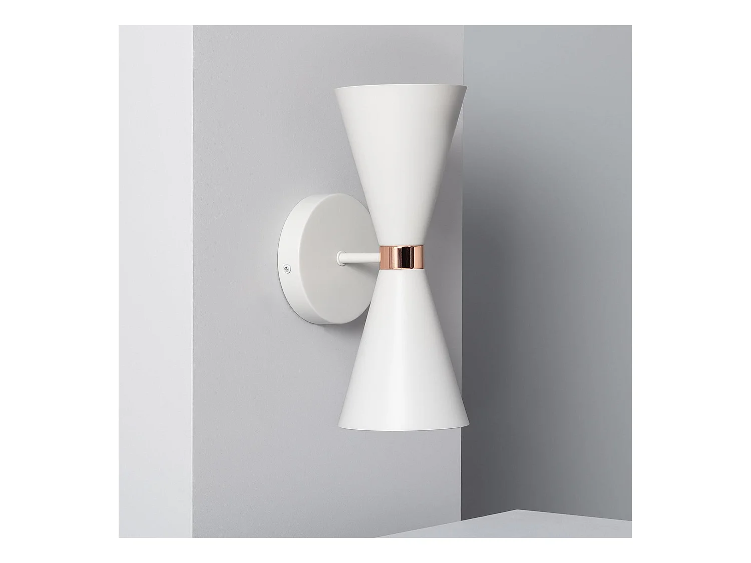 Lampada da Parete Kusini Bianco